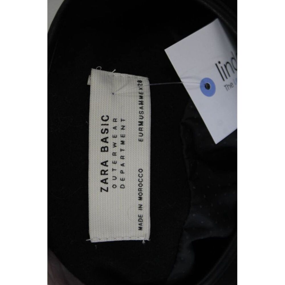 Zara Basic Womens Crew Neck Button Front Lined Ca… - image 6